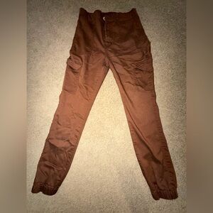 VIP Brown Women's Cargo Jogger Pants